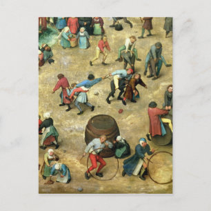 Postal Juegos infantiles: detalle de abajo