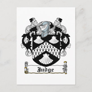 Postal Juez Crest de familia