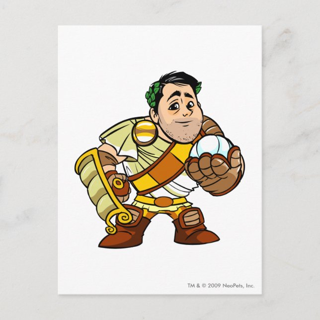 Postal Jugador Almentador del equipo de El Picklesaur (Anverso)