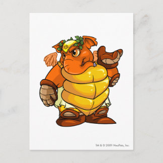 Postal Jugador altador de Elephante