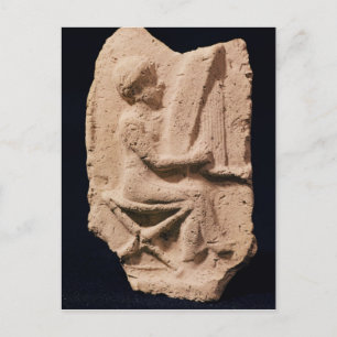 Postal Jugador de arpa, 1830-1600 a. C.