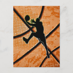 Postal Jugador de Baloncesto