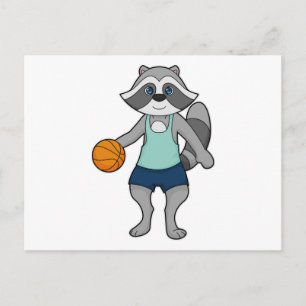 Postal Jugador de baloncesto mapache Baloncesto