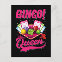 Jugador de Bingo Reina Mujeres Divertidas Bingo Ch