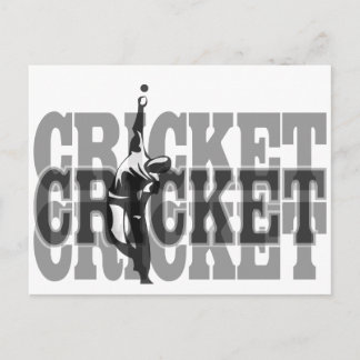 Postal Jugador de críquet