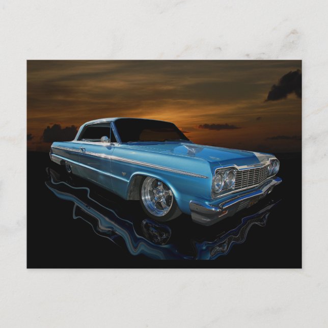 Postal Jugador de flores de 1964 (Anverso)