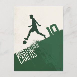 Postal Jugador de fútbol