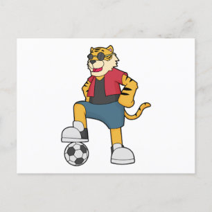 Postal Jugador de fútbol del Tigre Fútbol