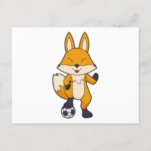 Postal Jugador de Fútbol Fox Fútbol