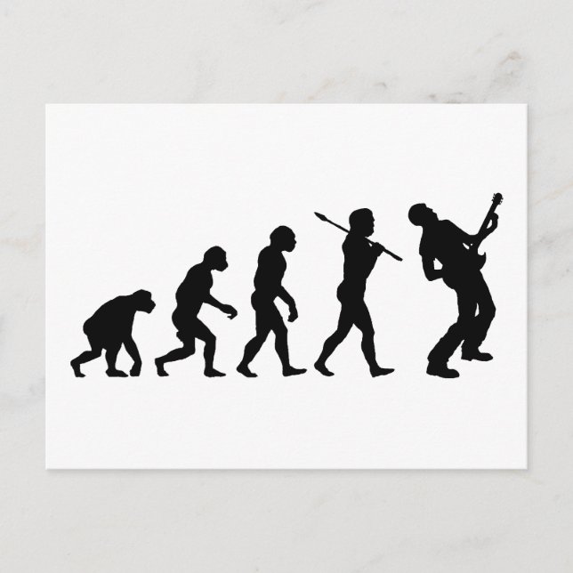 Postal Jugador de guitarra (Anverso)