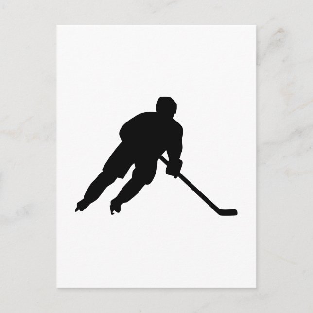 Postal Jugador de hockey (Anverso)