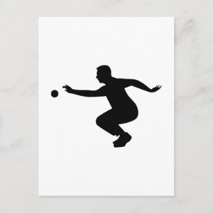 Postal Jugador de Petanque