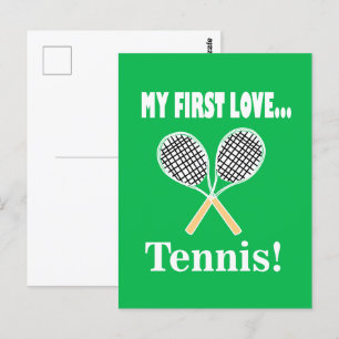 Postal Jugador de Tenis