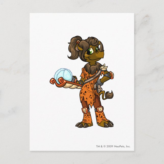 Postal Jugador de Tonu Tyrannia (Anverso)