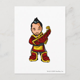 Postal Jugador del personal de Bancha Ninja Shenkuu