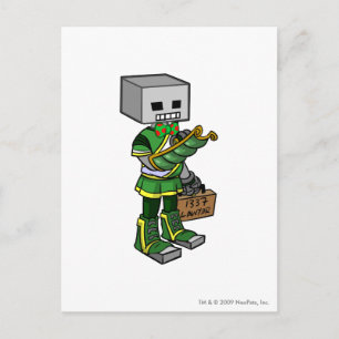 Postal Jugador del personal de Lawyerbot Brightvale