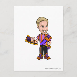 Postal Jugador del personal de Undutchable Kreludor
