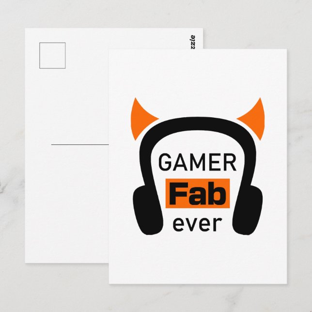 Postal jugador fab-ever (Anverso / Reverso)