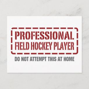 Postal Jugador profesional de hockey sobre hierba