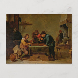 Postal Jugadores del Backgammon, c.1640-45