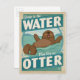 Postal Jugar como un Otter (Anverso / Reverso)