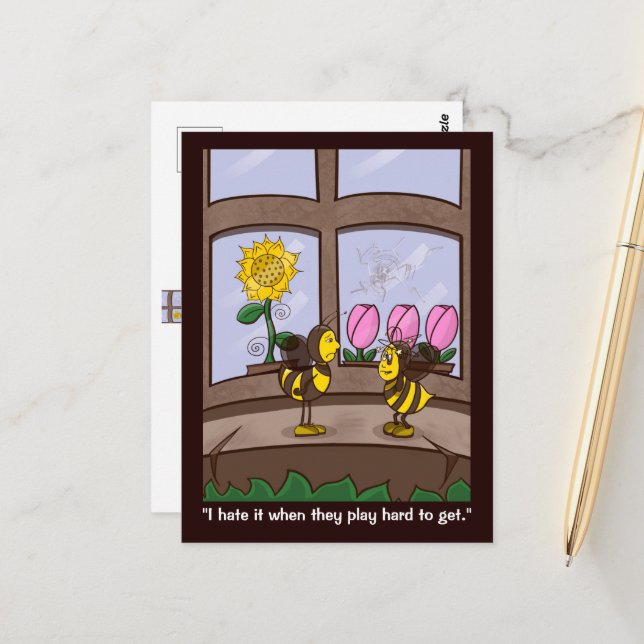 Postal Jugar difícil de conseguir (Anverso/Reverso In Situ)