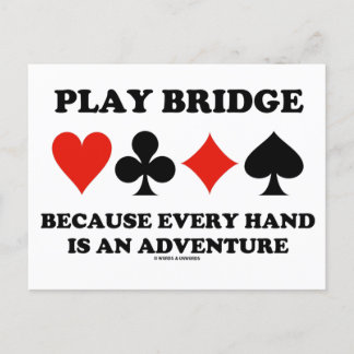 Postal Jugar Puente Porque Cada Mano Es Una Aventura