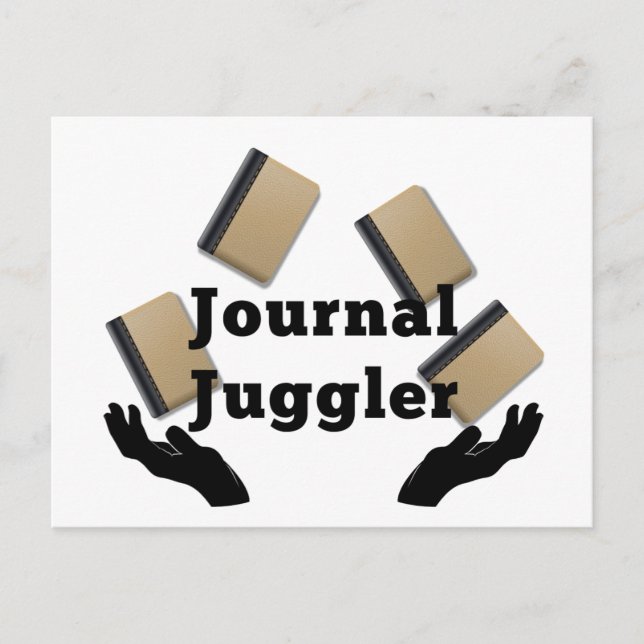 Postal Juggler de Journal (Anverso)