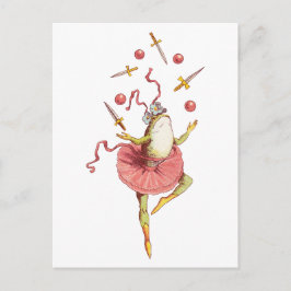 Postal Juggling frog