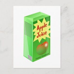 Postal Jugo Apple