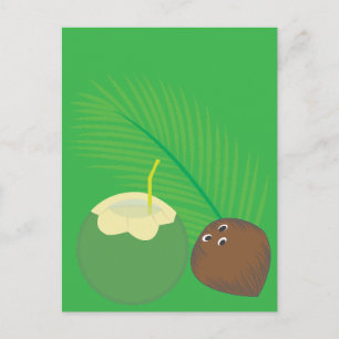 Postal Jugo de coco