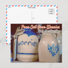 Postal Jugos de cerámica de época