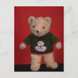 Postal Juguete de oso de peluche para niños