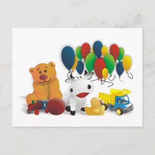 Postal juguete infantil