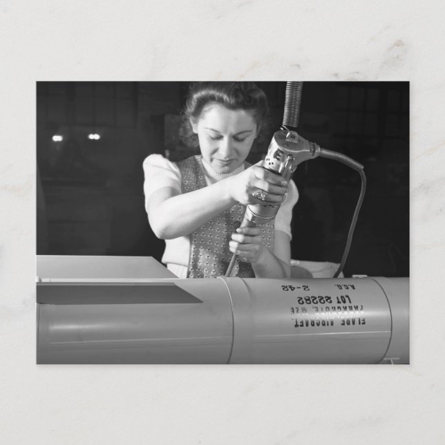 Postal Juguetes de derechos pesados, 1942 (Anverso)