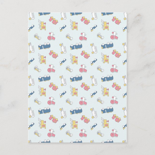 Postal Juguetes de época (Anverso)