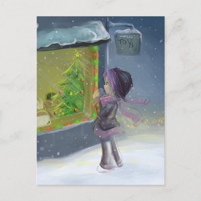 Postal Juguetes de los inviernos (Anverso)