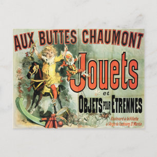 POSTAL "JUGUETES Y OBJETOS" VINTAGE LA PUBLICIDAD FRANCES