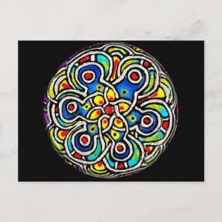 Postal Juicy Mandala