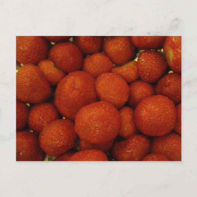 Postal Juicy Strawberries Postcard (Anverso)