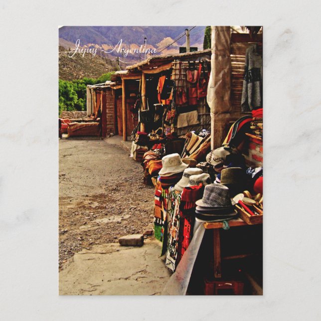 Postal Jujuy - Argentina (Anverso)