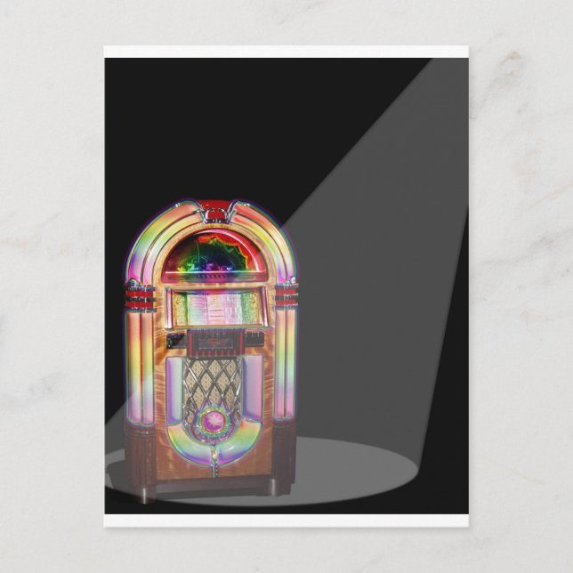 Postal Jukebox Nirvana (Anverso)