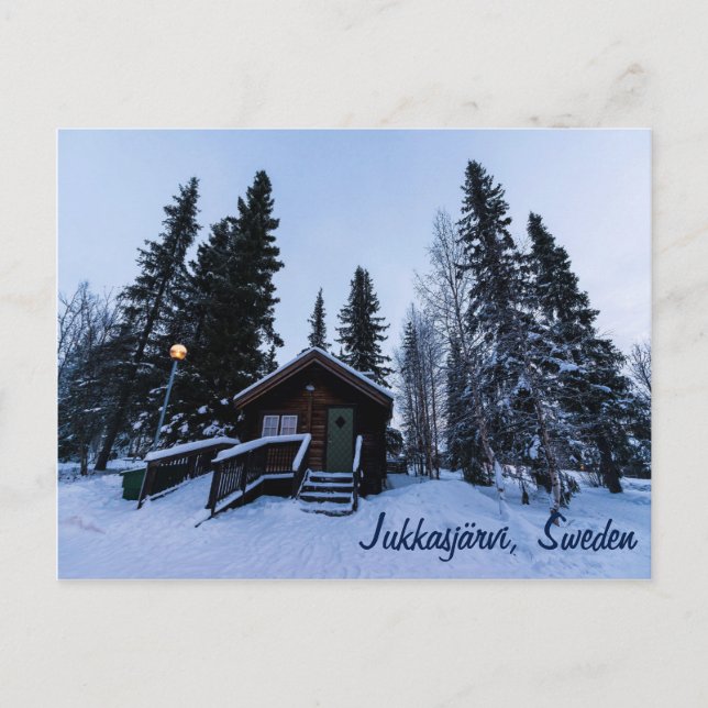 Postal Jukkasjärvi Suecia Postcard