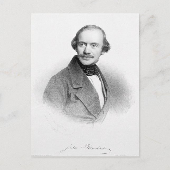 Postal Jules Benedict (Anverso)