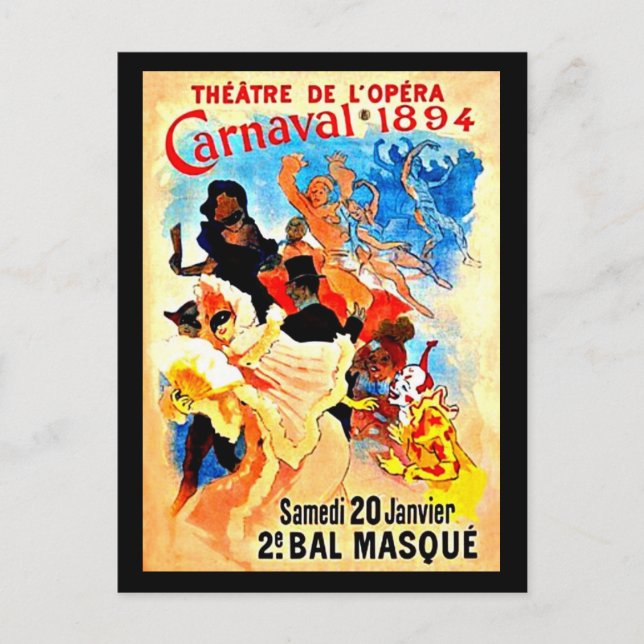 Postal Jules Chéret 14 (Anverso)