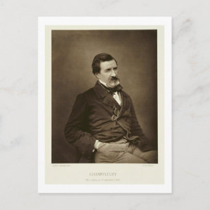Postal Jules Francois Felix Husson, Champfleury (1821-8)