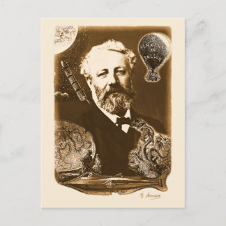 Postal Jules Verne Tribute