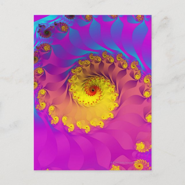 Postal Julia Fractal 2 (Anverso)