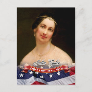 Postal Julia Tyler, Primera Dama de los Estados Unidos