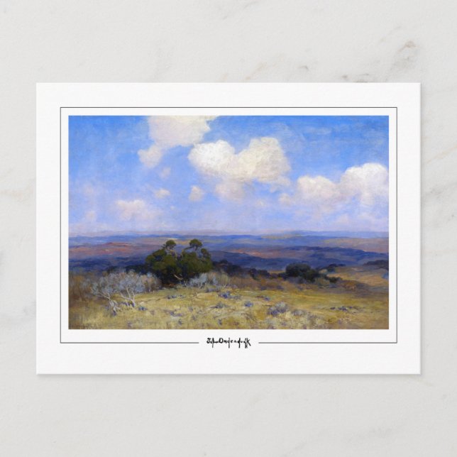 Postal Julian Onderdonk #29 - Postcard Bella Artes (Anverso)